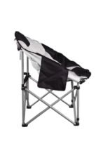 Madfox Katlanır Kamp Piknik Sandalyesi Moonchair Deluxe Siyah/Gri - Görsel 3