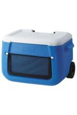 Nuvvo Poly-Lite Yalıtımlı Tekerlekli Cooler Taşınabilir Soğutucu Kamp Buzluğu 46 LT, 50 QT 3 Gün - Görsel 4