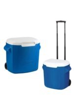 Coleman Soğutucu Buzluk 28 QT Tekerlekli 26 lt Mavi/Beyaz