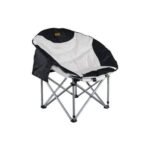 Madfox Moonchair Deluxe Katlanır Kamp Sandalyesi SiyahGri