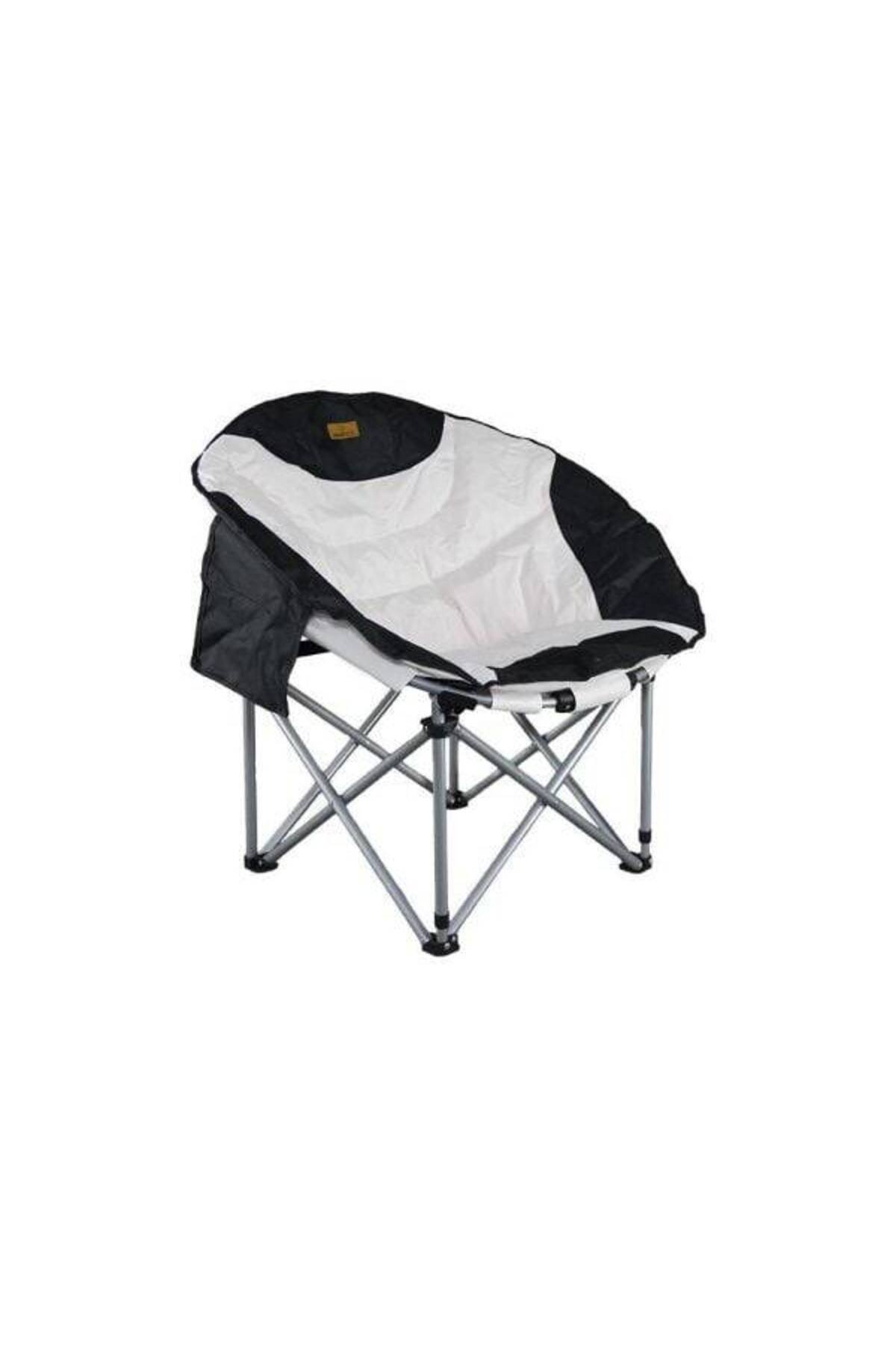 1_org_zoom-215.jpg Madfox Moonchair Deluxe Katlanır Kamp Sandalyesi SiyahGri - Görsel 1