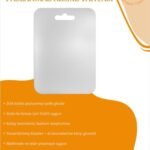 Backgrill Cleancut Paslanmaz Çelik Kesme Tahtası (24X34x1.20CM), Gıda Ile Temasa Uygundur, Antibakteriyel