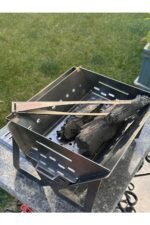 Backgrill Back Grill Kamp Mangal Seti 32x35cm– Katlanabilir, Kolay Kurulum, Taşınabilir Tasarım
