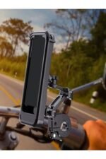 Deanb DS0MT3 Motosiklet Ve Bisiklet Telefon Tutucu Waterproof Su Geçirmez Direksiyon Gidon Montajlı New - Görsel 7