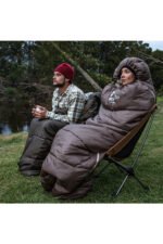 Naturehike U350 Zarf Tarzı Kapüşonlu Kamp Uyku Tulumu, Su Geçirmez Kumaş, -13°C Dayanıklı Çadır Uyku Tulumu - Görsel 4