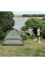 Naturehike 4 Kişilik Otomatik Kurulum Kamp Çadırı Yeşil - Görsel 2