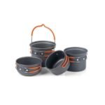 Naturehike 4 In 1Ultralight 2-3 Kişilik Yemek Pişirme Seti