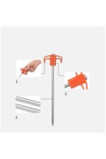 Naturehike Çadır Kazığı 25 Cm ( Galvanizli Demir ) (2 Pcs) - Görsel 5