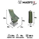 MADFOX AirNest Ultra Katlanır Kamp Sandalyesi
