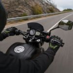 Power Tam Parmak Motosiklet Eldiveni EN 13594-SİYAH-YEŞİL