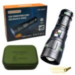 OR-G601 200W Lazer LED El Feneri + Yedek Pil Seti - Powerbank Özellikli Profesyonel Avcı Paketi