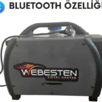 WEBESTEN Webasto Muadili Bluetooth Özellikli 12-24-220 Volt Çanta Tip Dizel Isıtıcı