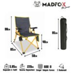 Madfox FlexLounge 3X Katlanabilir Kamp Sandalyesi - Görsel 2