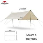 Naturehike Square Glamping 3×4 mt Tarp [Güneş ve Rüzgar Koruma Tentesi] - Görsel 5