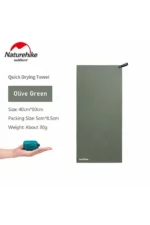 Naturehike MJ01 Ultralight Çabuk Kuruyan Mikrofiber Havlu | 40×80 cm - Görsel 2