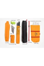 Naturehike P SERİSİ 3 KİŞİLİK TURUNCU ÇADIR - Görsel 3