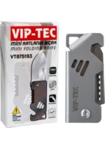 Vip-tec VT875193 Mini Katlanır Bıçak 48x21x8 mm 420 Paslanmaz Çelik Menşei Çin Yüksek Kalite