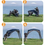 BlackDog Instant Pavilion Gazebo 300x300x215 Tente - Görsel 2